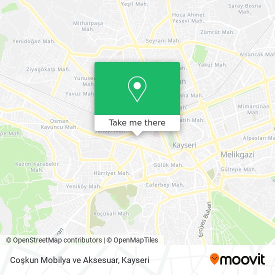 Coşkun Mobilya ve Aksesuar map