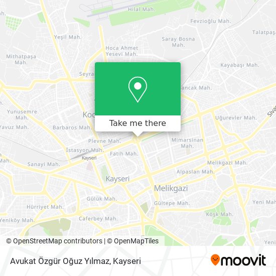 Avukat Özgür Oğuz Yılmaz map