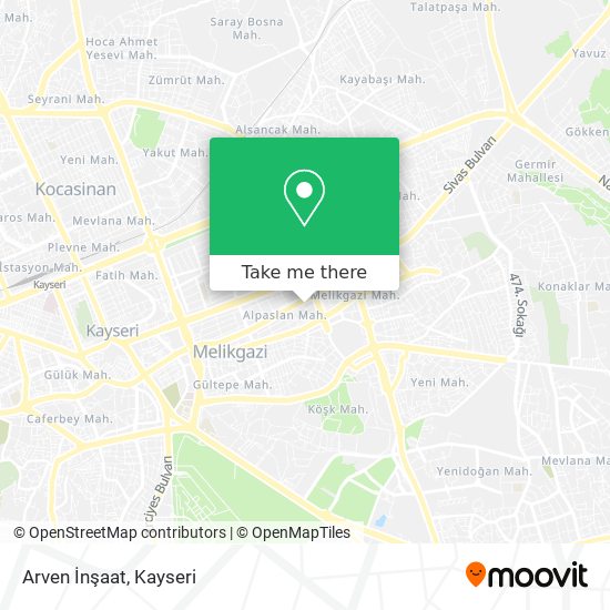 Arven İnşaat map