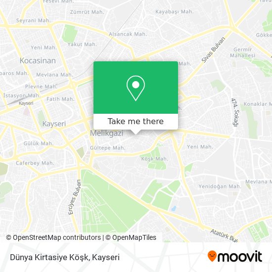 Dünya Kirtasiye Köşk map