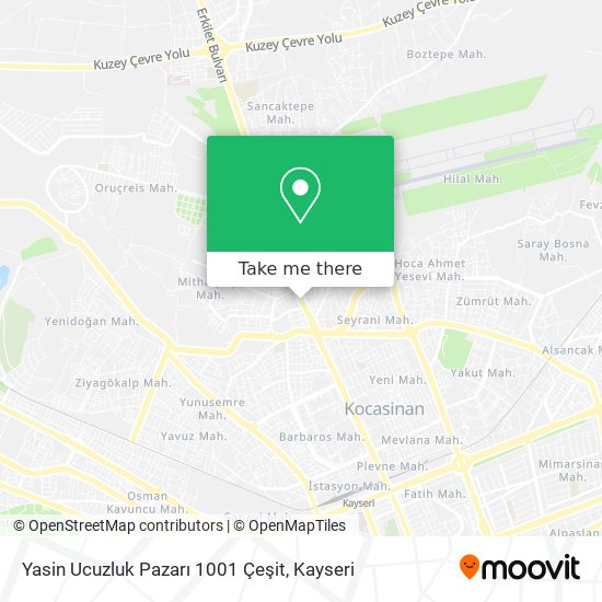 Yasin Ucuzluk Pazarı 1001 Çeşit map