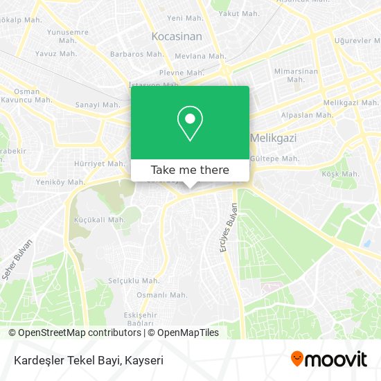 Kardeşler Tekel Bayi map