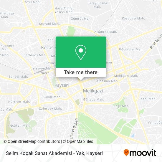 Selim Koçak Sanat Akademisi - Ysk map