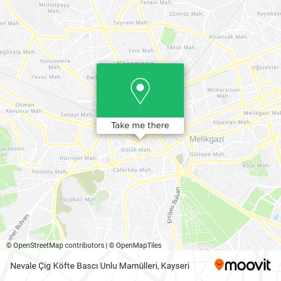 Nevale Çig Köfte Bascı Unlu Mamülleri map