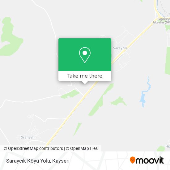 Saraycık Köyü Yolu map