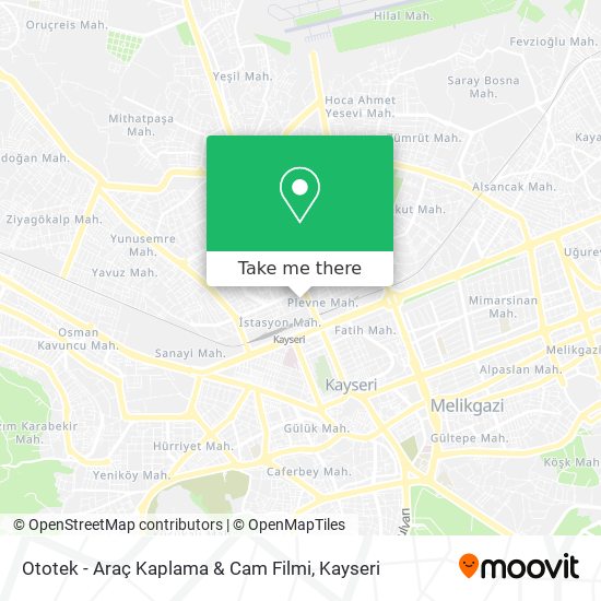 Ototek - Araç Kaplama & Cam Filmi map