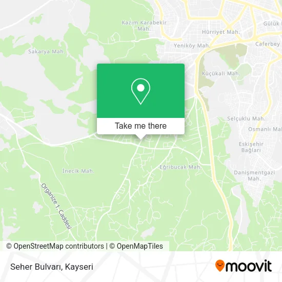 Seher Bulvarı map