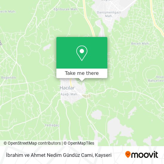 İbrahim ve Ahmet Nedim Gündüz Cami map