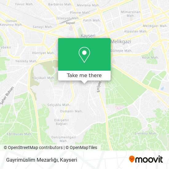 Gayrimüslim Mezarlığı map