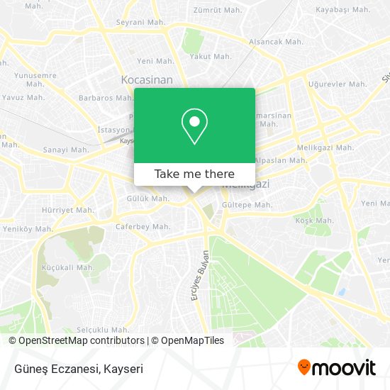 Güneş Eczanesi map