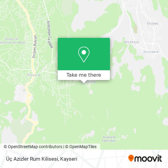 Üç Azizler Rum Kilisesi map