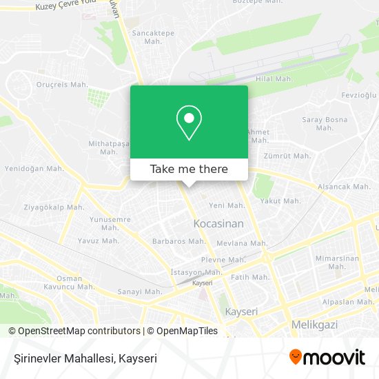 Şirinevler Mahallesi map