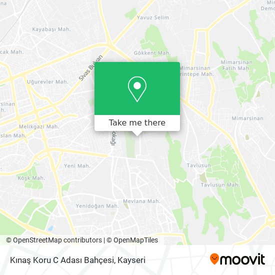 Kınaş Koru C Adası Bahçesi map
