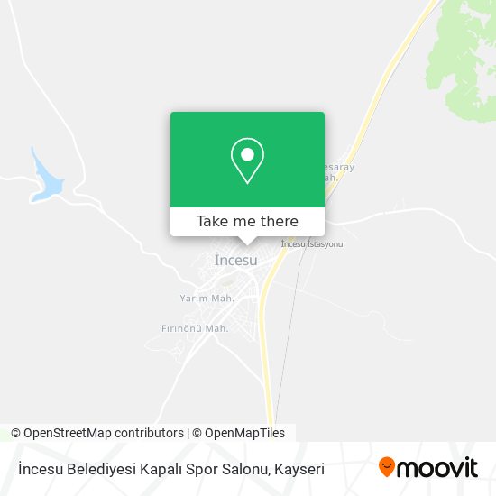İncesu Belediyesi Kapalı Spor Salonu map