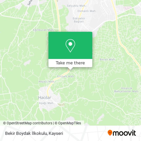 Bekir Boydak İlkokulu map