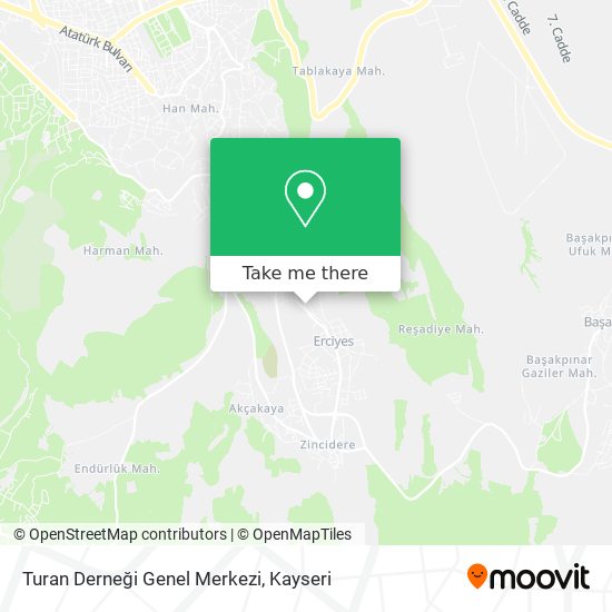 Turan Derneği Genel Merkezi map