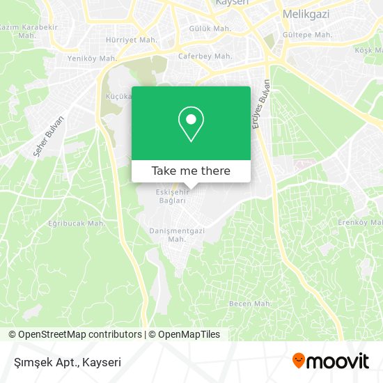 Şımşek Apt. map