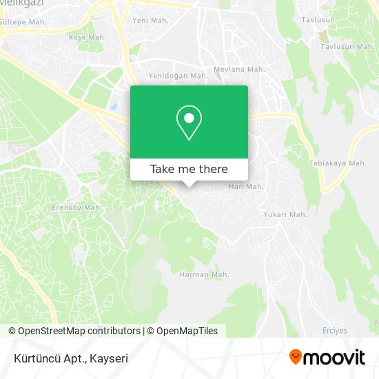 Kürtüncü Apt. map