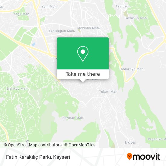 Fatih Karakılıç Parkı map