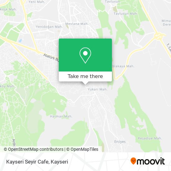 Kayseri Seyir Cafe map