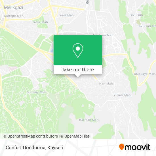 Confurt Dondurma map