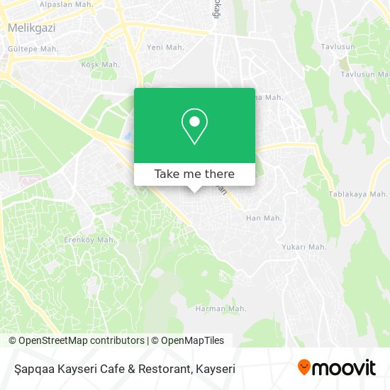 Şapqaa Kayseri Cafe & Restorant map