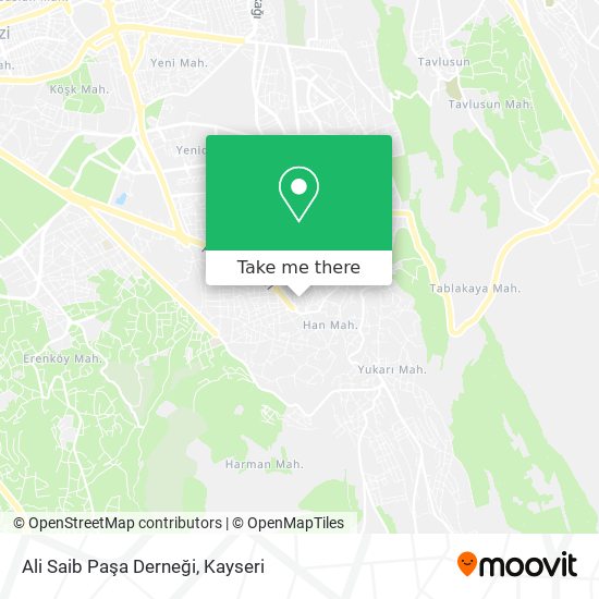 Ali Saib Paşa Derneği map