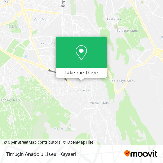 Timuçin Anadolu Lisesi map