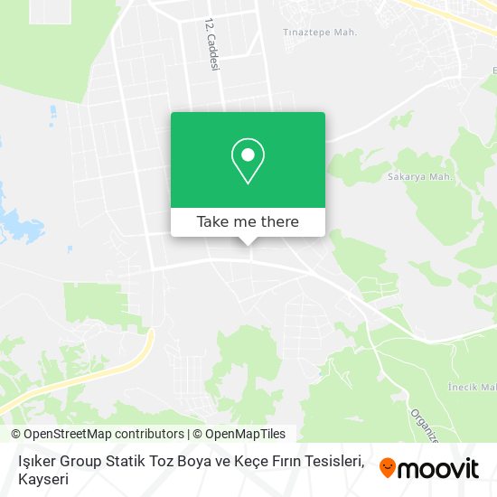 Işıker Group Statik Toz Boya ve Keçe Fırın Tesisleri map