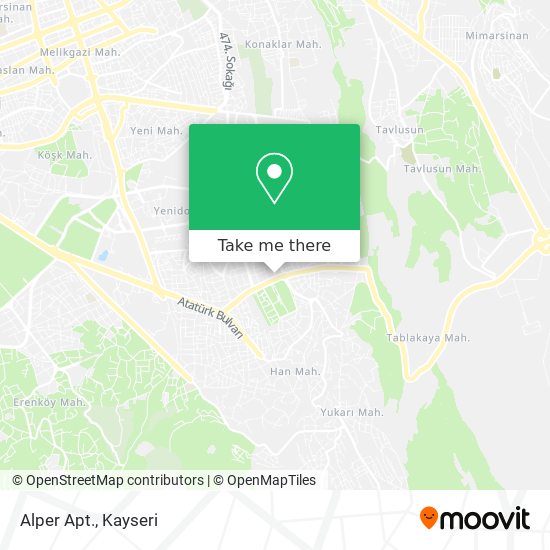 Alper Apt. map