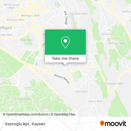 Vezıroglu Apt. map