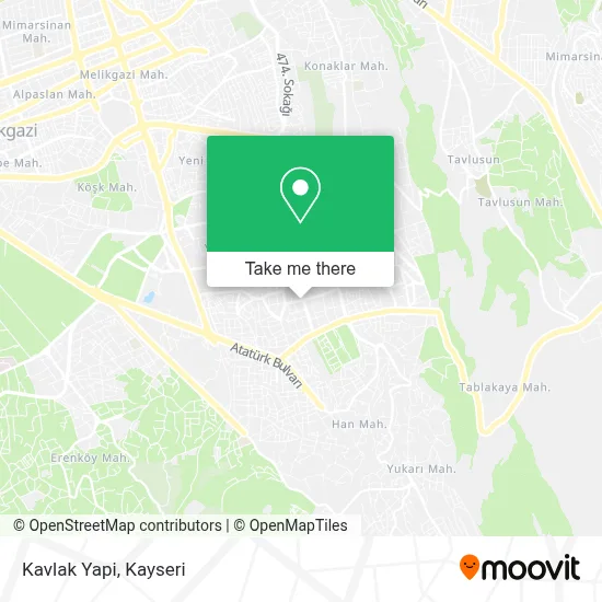 Kavlak Yapi map