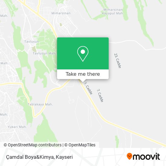 Çamdal Boya&Kimya map