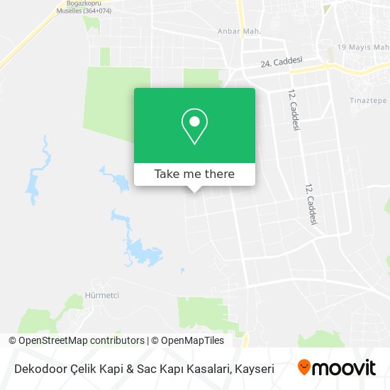 Dekodoor Çelik Kapi & Sac Kapı Kasalari map