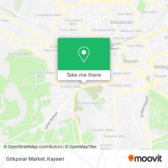 Gökpınar Market map