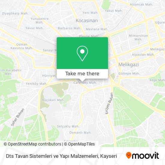 Dts Tavan Sistemleri ve Yapı Malzemeleri map