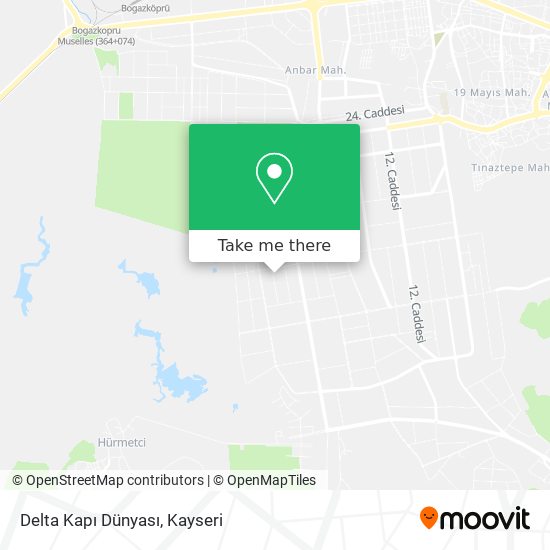 Delta Kapı Dünyası map