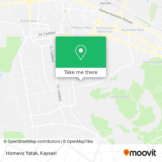 Homevs Yatak map