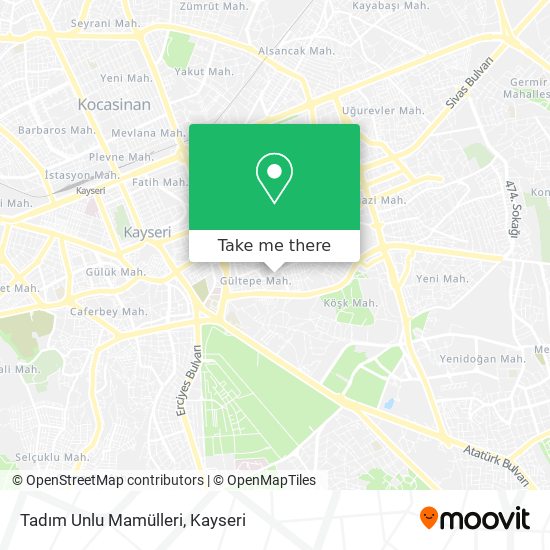 Tadım Unlu Mamülleri map