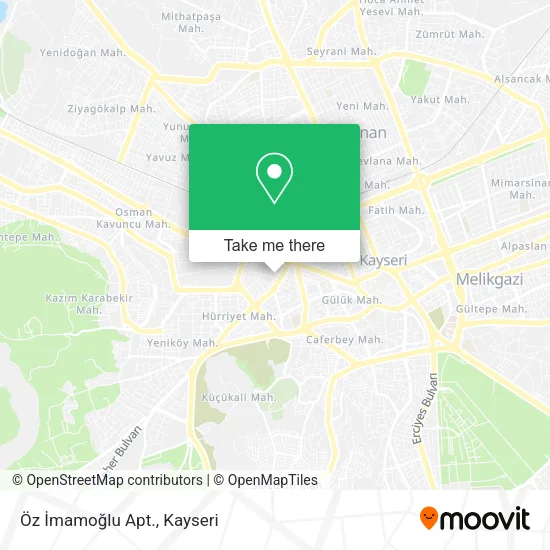 Öz İmamoğlu Apt. map