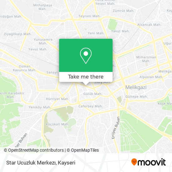 Star Ucuzluk Merkezı map