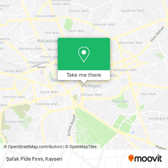 Şafak Pide Fırını map