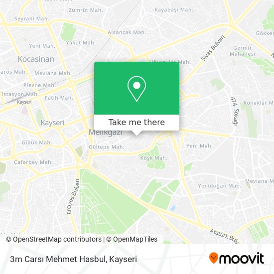 3m Carsı Mehmet Hasbul map