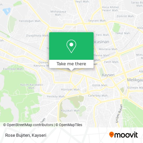 Rose Bujıterı map