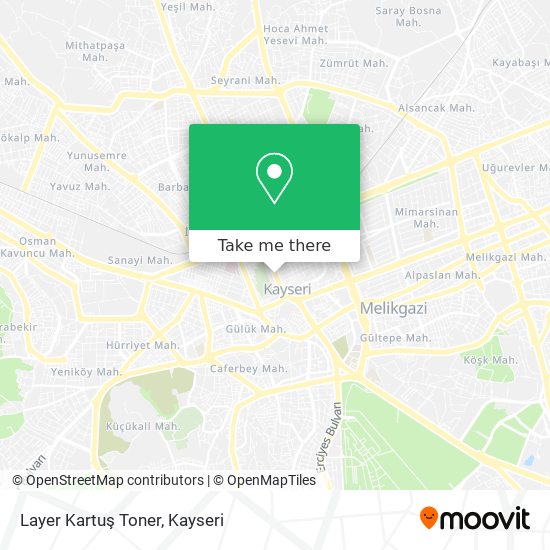 Layer Kartuş Toner map