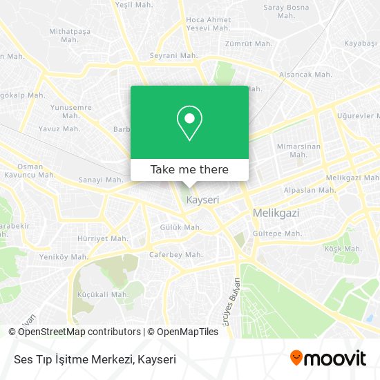 Ses Tıp İşitme Merkezi map