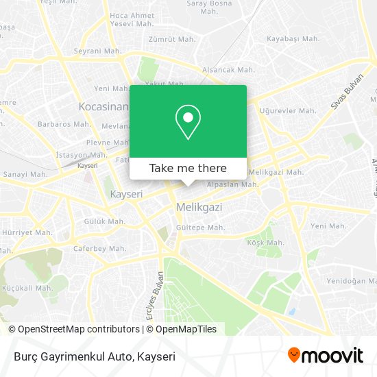 Burç Gayrimenkul Auto map