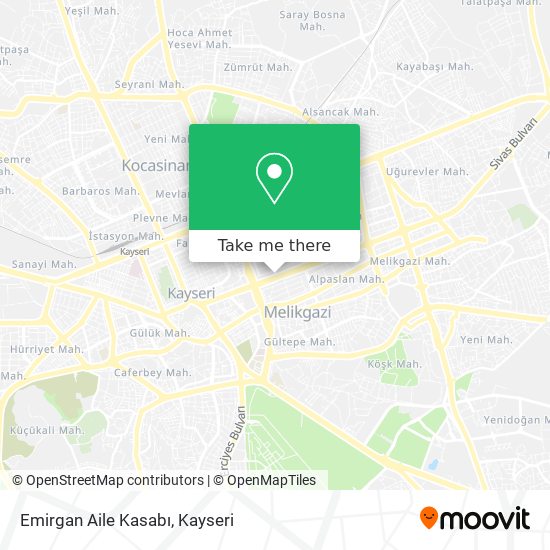 Emirgan Aile Kasabı map