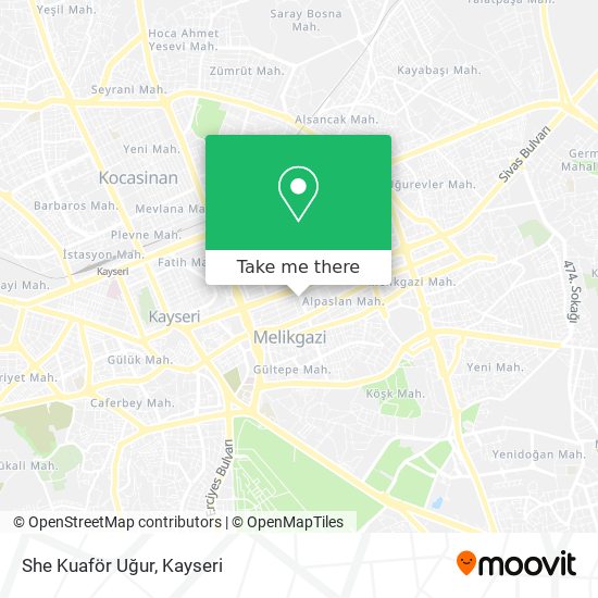 She Kuaför Uğur map