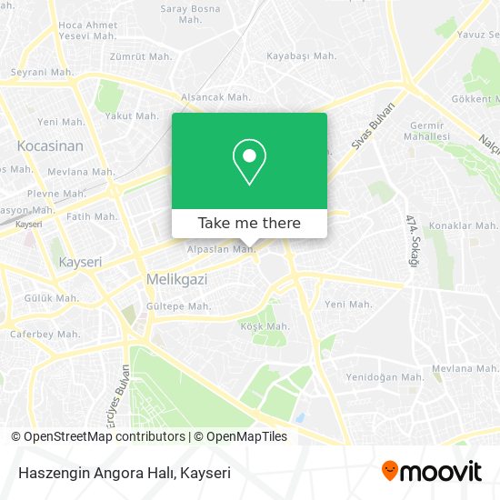 Haszengin Angora Halı map